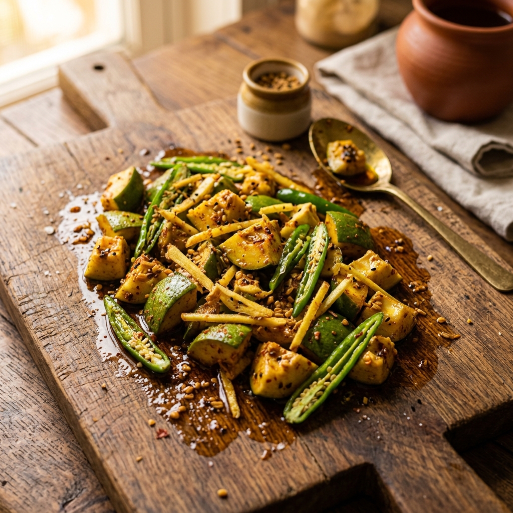 Aam + Adrak + Mircha Achaar